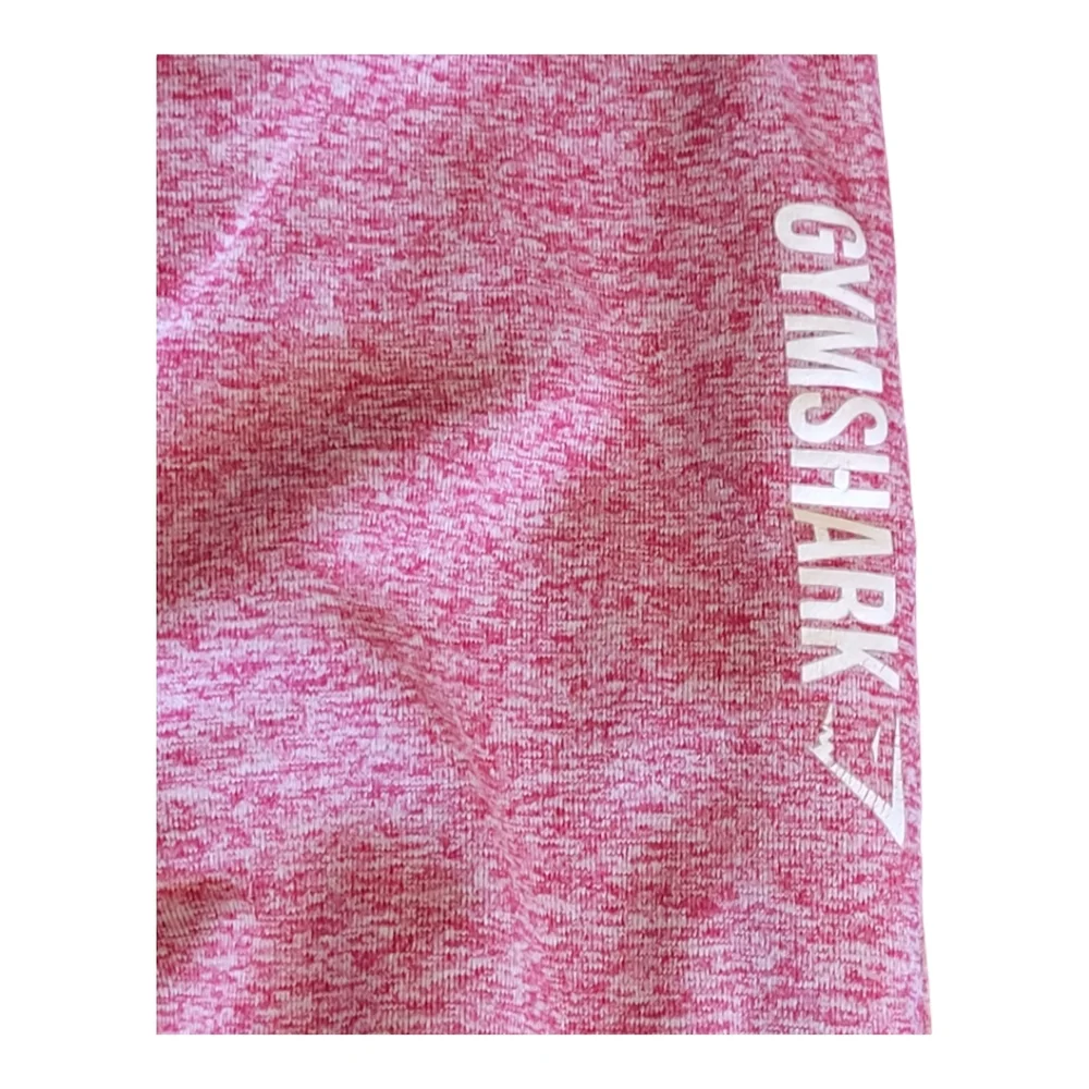 Gymshark Ombre Seamless High Rise Leggings Chalk Pink Beet Contour Leggings S